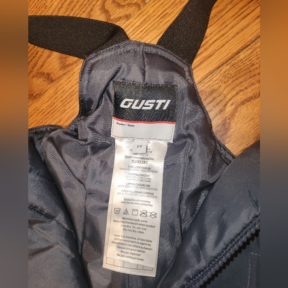 Gusti Blue snowpants 2T - Picture 2 of 4